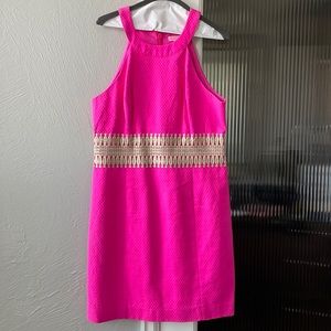 Hot Pink Lilly Pulitzer Cocktail Dress (Size 8)